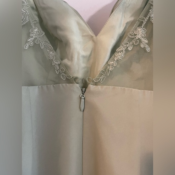 Azazie bridesmaid dress size 12 green - Picture 5 of 6